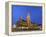 Neues Rathaus (New Town Hall), Marienplatz, at Night, Bavaria (Bayern), Germany-Gary Cook-Framed Premier Image Canvas