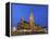 Neues Rathaus (New Town Hall), Marienplatz, at Night, Bavaria (Bayern), Germany-Gary Cook-Framed Premier Image Canvas