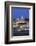 Neues Schloss Castle and Fountain at Schlossplatz Square-Markus Lange-Framed Photographic Print