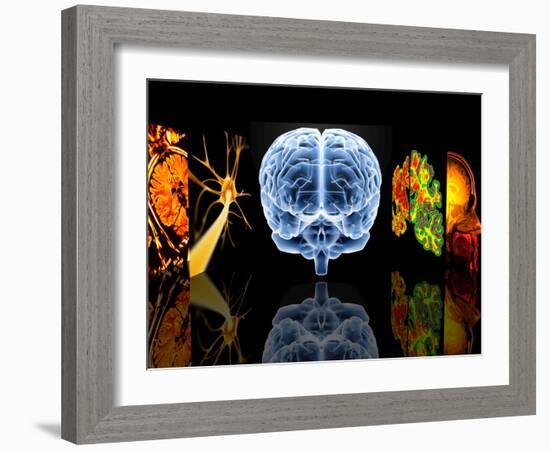 Neurology-PASIEKA-Framed Photographic Print