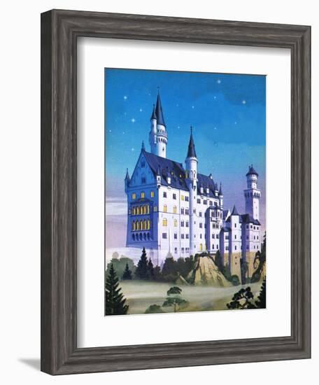 Neuschwanstein -- a Fairy-Tale Castle Built by a 'Madman'-Mcbride-Framed Giclee Print