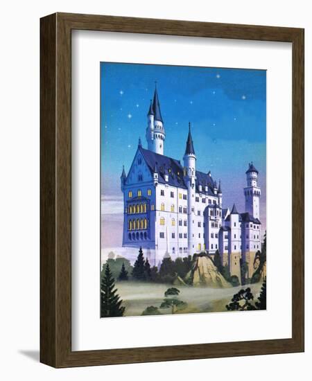 Neuschwanstein -- a Fairy-Tale Castle Built by a 'Madman'-Mcbride-Framed Giclee Print