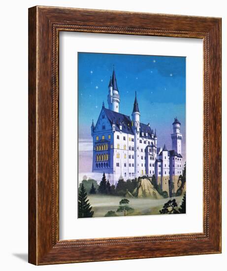 Neuschwanstein -- a Fairy-Tale Castle Built by a 'Madman'-Mcbride-Framed Giclee Print