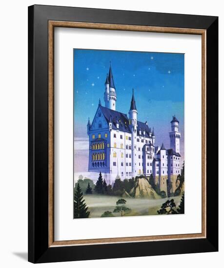 Neuschwanstein -- a Fairy-Tale Castle Built by a 'Madman'-Mcbride-Framed Giclee Print