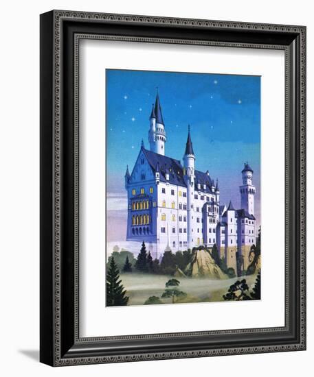 Neuschwanstein -- a Fairy-Tale Castle Built by a 'Madman'-Mcbride-Framed Giclee Print