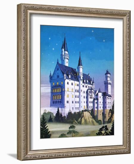 Neuschwanstein -- a Fairy-Tale Castle Built by a 'Madman'-Mcbride-Framed Giclee Print