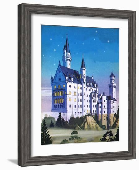 Neuschwanstein -- a Fairy-Tale Castle Built by a 'Madman'-Mcbride-Framed Giclee Print