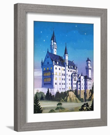 Neuschwanstein -- a Fairy-Tale Castle Built by a 'Madman'-Mcbride-Framed Giclee Print