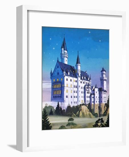 Neuschwanstein -- a Fairy-Tale Castle Built by a 'Madman'-Mcbride-Framed Giclee Print
