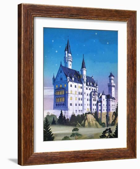 Neuschwanstein -- a Fairy-Tale Castle Built by a 'Madman'-Mcbride-Framed Giclee Print