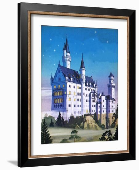 Neuschwanstein -- a Fairy-Tale Castle Built by a 'Madman'-Mcbride-Framed Giclee Print