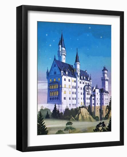 Neuschwanstein -- a Fairy-Tale Castle Built by a 'Madman'-Mcbride-Framed Giclee Print