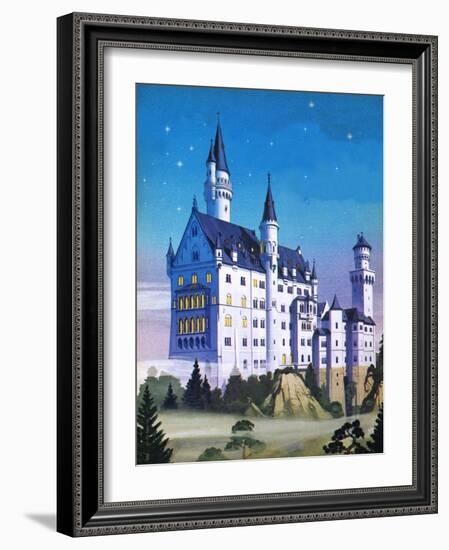 Neuschwanstein -- a Fairy-Tale Castle Built by a 'Madman'-Mcbride-Framed Giclee Print