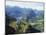Neuschwanstein and Hohenschwangau Castles, Alpsee and Tannheimer Alps, Allgau, Bavaria, Germany-Hans Peter Merten-Mounted Photographic Print
