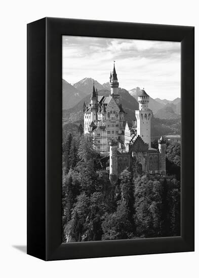 Neuschwanstein Castle, Allgau, Germany-Hans Peter Merten-Framed Premier Image Canvas