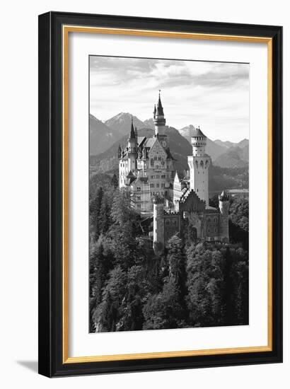 Neuschwanstein Castle, Allgau, Germany-Hans Peter Merten-Framed Photographic Print