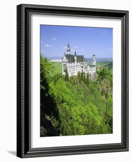 Neuschwanstein Castle, Bavaria, Germany, Europe-Gavin Hellier-Framed Photographic Print