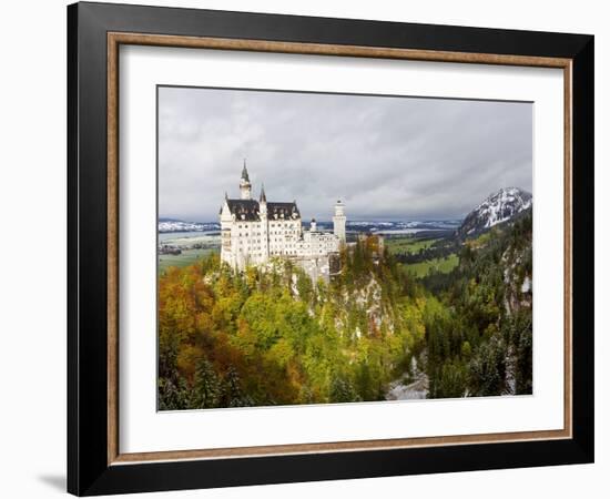 Neuschwanstein Castle, Bavaria, Germany, Europe-Gavin Hellier-Framed Photographic Print