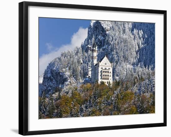 Neuschwanstein Castle, Bavaria, Germany, Europe-Gavin Hellier-Framed Photographic Print