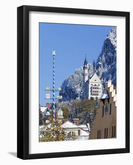 Neuschwanstein Castle, Bavaria, Germany, Europe-Gavin Hellier-Framed Photographic Print