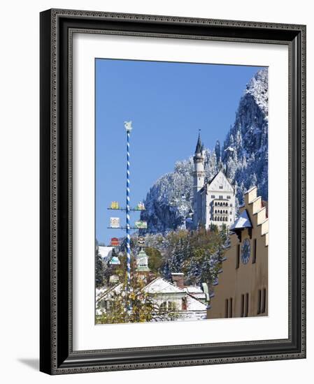 Neuschwanstein Castle, Bavaria, Germany, Europe-Gavin Hellier-Framed Photographic Print