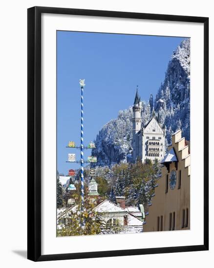 Neuschwanstein Castle, Bavaria, Germany, Europe-Gavin Hellier-Framed Photographic Print