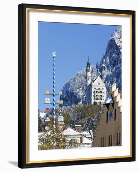 Neuschwanstein Castle, Bavaria, Germany, Europe-Gavin Hellier-Framed Photographic Print