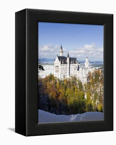 Neuschwanstein Castle, Bavaria, Germany, Europe-null-Framed Premier Image Canvas