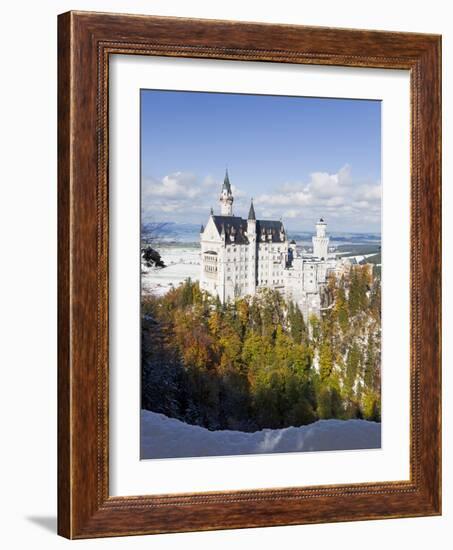 Neuschwanstein Castle, Bavaria, Germany, Europe-null-Framed Photographic Print