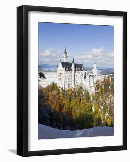 Neuschwanstein Castle, Bavaria, Germany, Europe-null-Framed Photographic Print