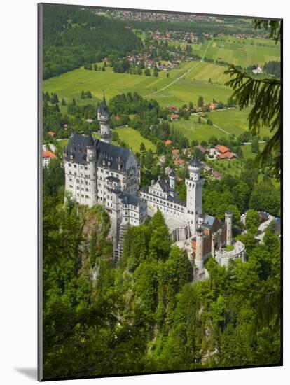 Neuschwanstein Castle, Bavaria, Germany-Alan Copson-Mounted Photographic Print