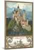 Neuschwanstein Castle, Bavaria-null-Mounted Giclee Print