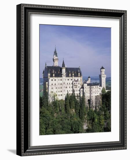 Neuschwanstein Castle, Built by King Ludwig, Fussen, Germany-Adam Jones-Framed Photographic Print