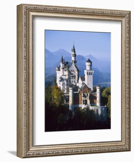 Neuschwanstein Castle, Fussen Bavaria, South Germany-Nigel Francis-Framed Photographic Print