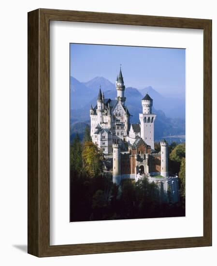 Neuschwanstein Castle, Fussen Bavaria, South Germany-Nigel Francis-Framed Photographic Print