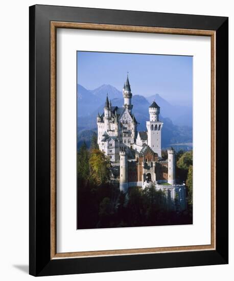 Neuschwanstein Castle, Fussen Bavaria, South Germany-Nigel Francis-Framed Photographic Print