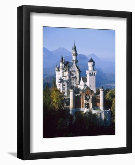 Neuschwanstein Castle, Fussen Bavaria, South Germany-Nigel Francis-Framed Photographic Print