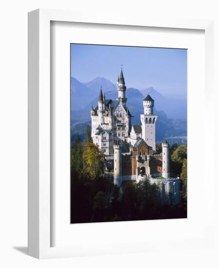 Neuschwanstein Castle, Fussen Bavaria, South Germany-Nigel Francis-Framed Photographic Print