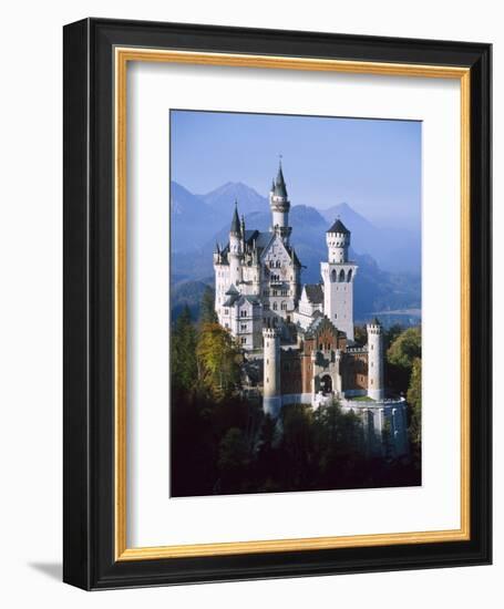 Neuschwanstein Castle, Fussen Bavaria, South Germany-Nigel Francis-Framed Photographic Print