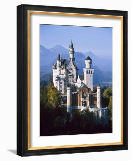 Neuschwanstein Castle, Fussen Bavaria, South Germany-Nigel Francis-Framed Photographic Print