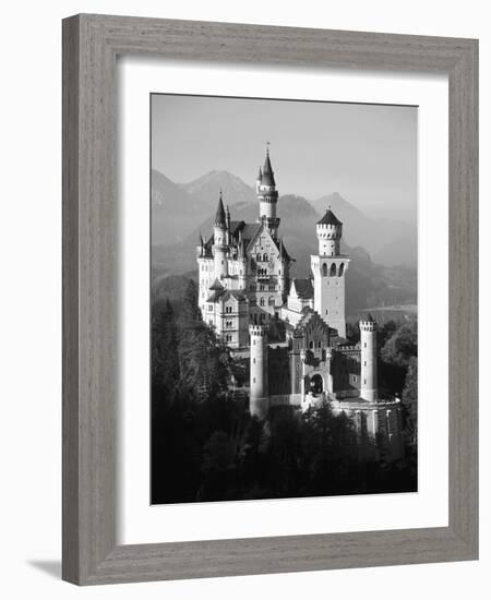 Neuschwanstein Castle, Fussen Bavaria, South Germany-Nigel Francis-Framed Photographic Print