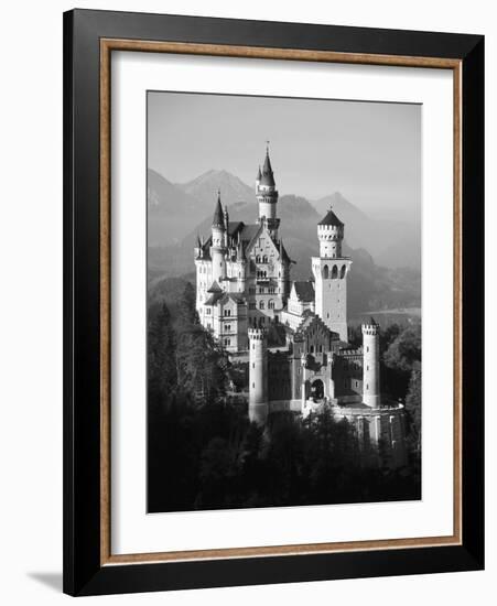 Neuschwanstein Castle, Fussen Bavaria, South Germany-Nigel Francis-Framed Photographic Print