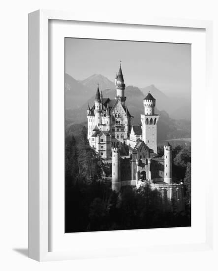 Neuschwanstein Castle, Fussen Bavaria, South Germany-Nigel Francis-Framed Photographic Print