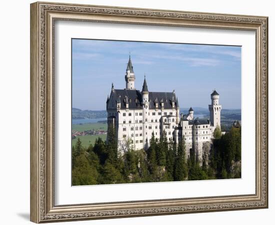 Neuschwanstein Castle, Schwangau, Allgau, Bavaria, Germany, Europe-Hans Peter Merten-Framed Photographic Print