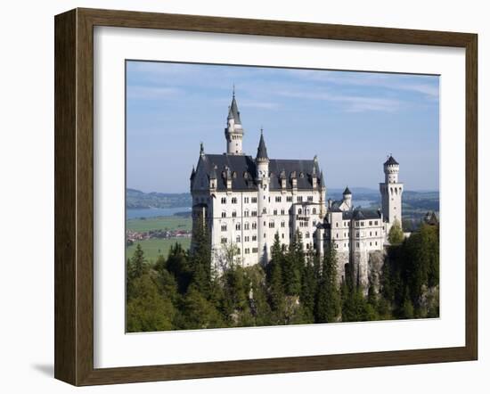 Neuschwanstein Castle, Schwangau, Allgau, Bavaria, Germany, Europe-Hans Peter Merten-Framed Photographic Print