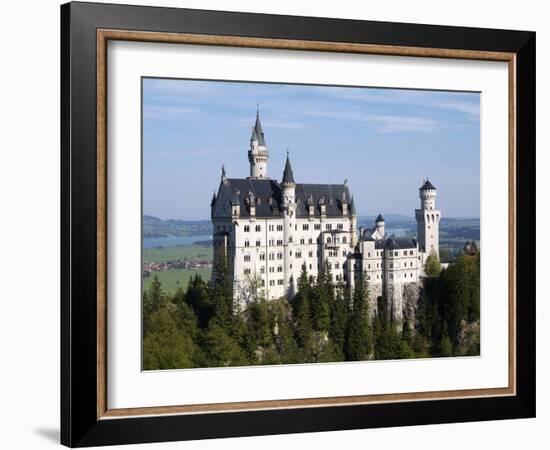 Neuschwanstein Castle, Schwangau, Allgau, Bavaria, Germany, Europe-Hans Peter Merten-Framed Photographic Print