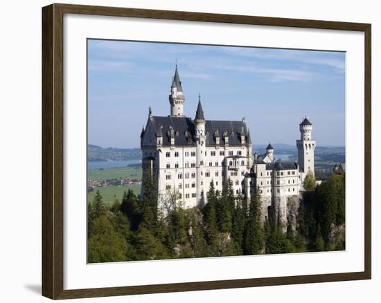 Neuschwanstein Castle, Schwangau, Allgau, Bavaria, Germany, Europe-Hans Peter Merten-Framed Photographic Print