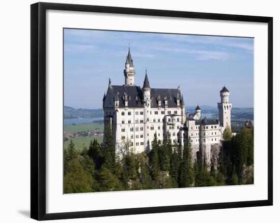 Neuschwanstein Castle, Schwangau, Allgau, Bavaria, Germany, Europe-Hans Peter Merten-Framed Photographic Print