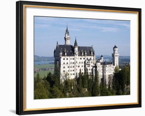 Neuschwanstein Castle, Schwangau, Allgau, Bavaria, Germany, Europe-Hans Peter Merten-Framed Photographic Print