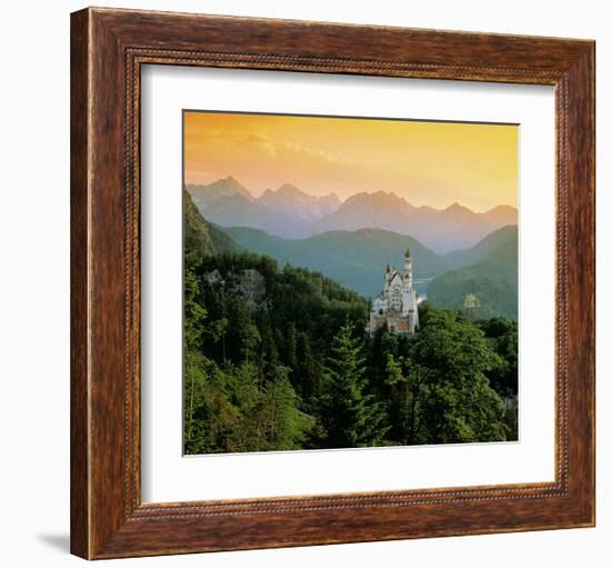 Neuschwanstein Castle-null-Framed Art Print